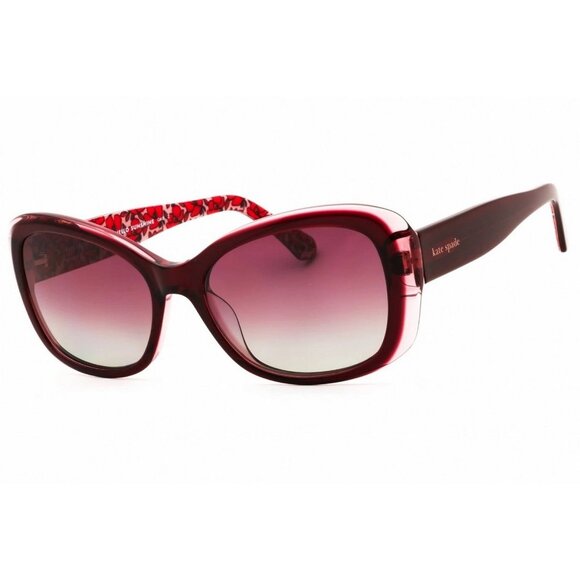 KATE SPADE KSELWEN-C9A-55Sunglasses Size 55mm 140mm 17mm RED